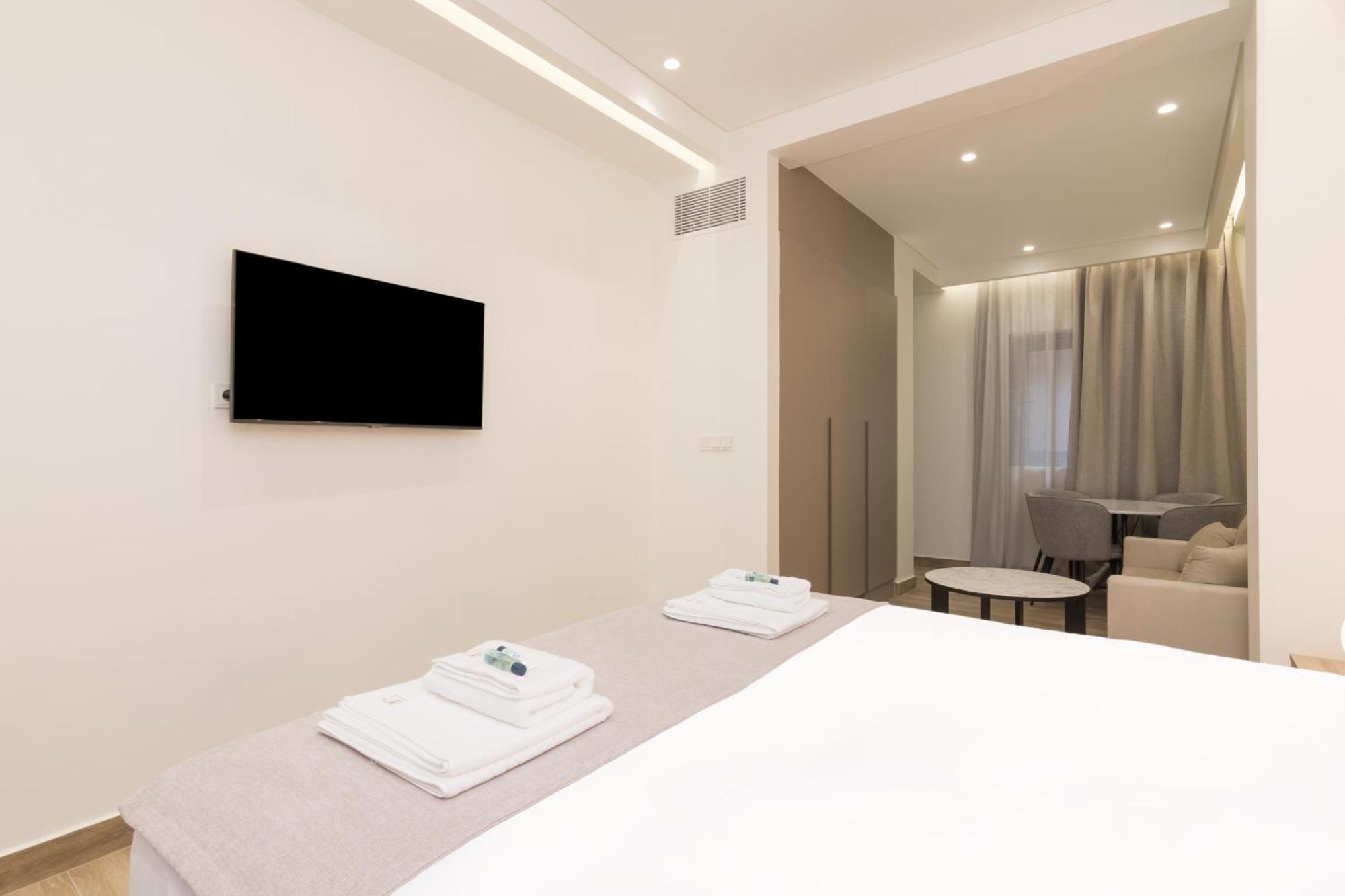 Socrates Fully Equipped Apartments With Unique Design Athene Buitenkant foto