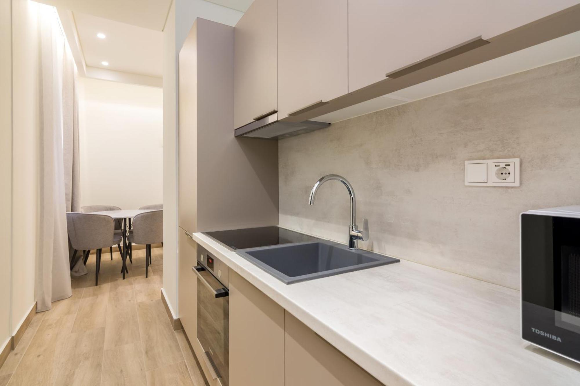 Socrates Fully Equipped Apartments With Unique Design Athene Buitenkant foto
