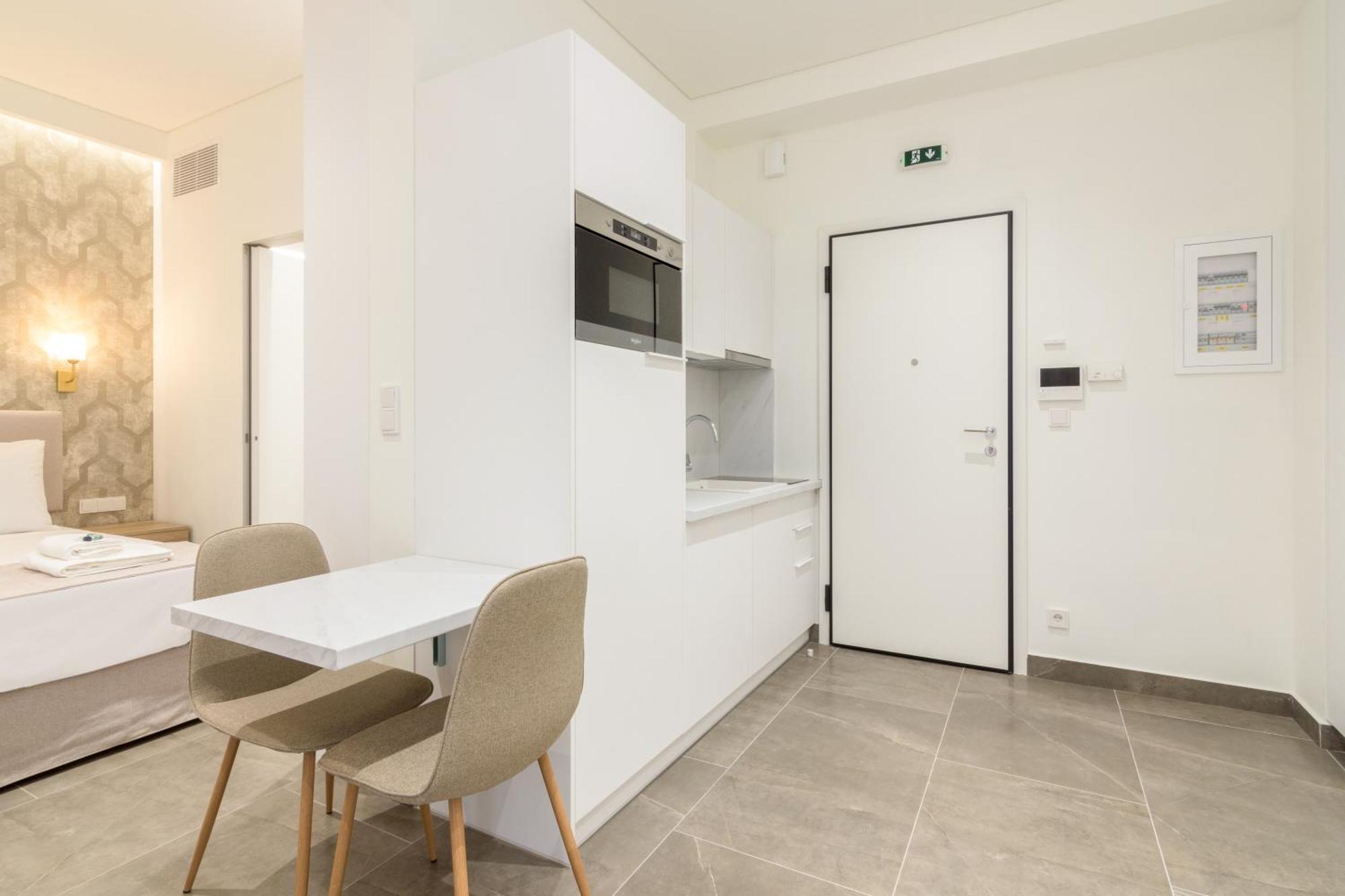 Socrates Fully Equipped Apartments With Unique Design Athene Buitenkant foto