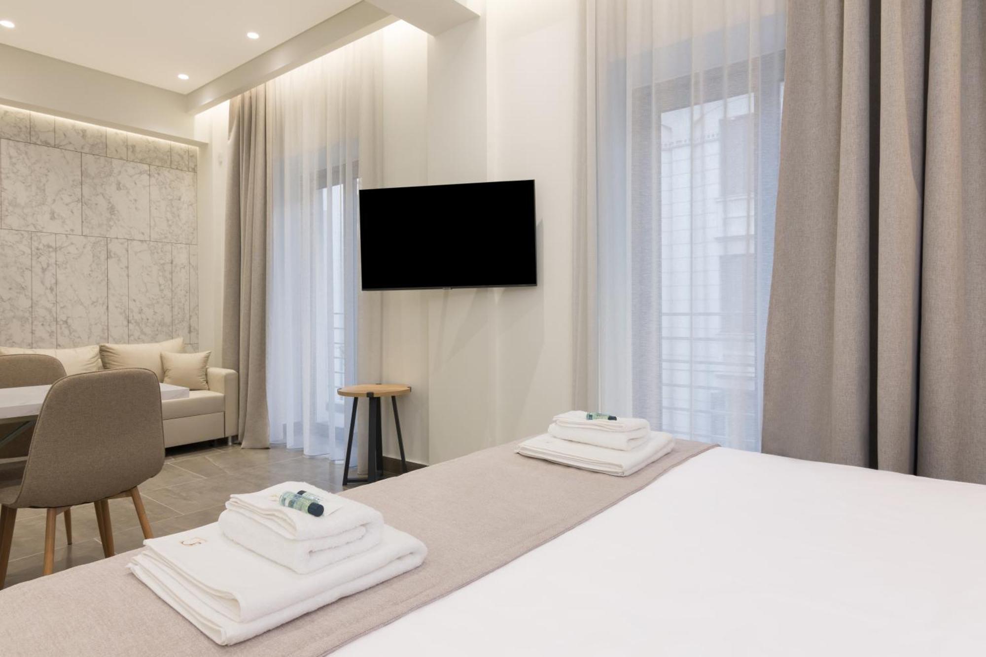 Socrates Fully Equipped Apartments With Unique Design Athene Buitenkant foto