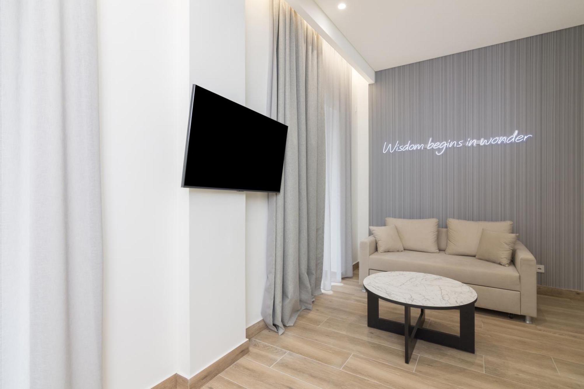 Socrates Fully Equipped Apartments With Unique Design Athene Buitenkant foto