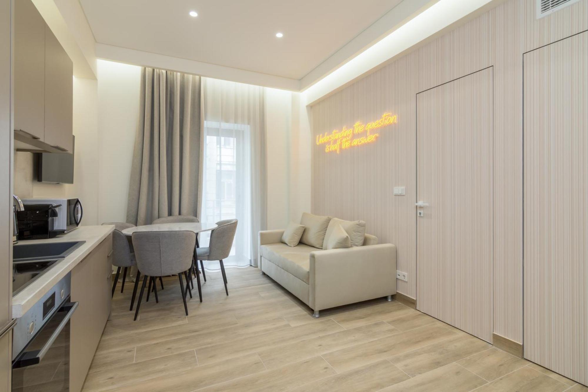 Socrates Fully Equipped Apartments With Unique Design Athene Buitenkant foto